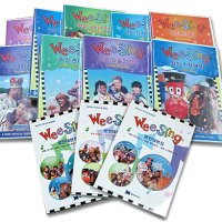 DVD 노래하며 배우는 Wee Sing 위씽 3종+영한대본 (택1)-투게더기차여행요술장난감노래하는집캔디동산마더구스신기한나라크리스마스바다속으로