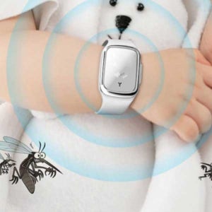 M1 초음파 모기 해충 퇴치 밴드 시계 캠핑 휴대용 등산 퇴치기 방수 시계형 팔찌