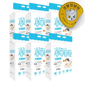 두부콩콩 초극세입자 오리지날 7L x6개세트(1box)