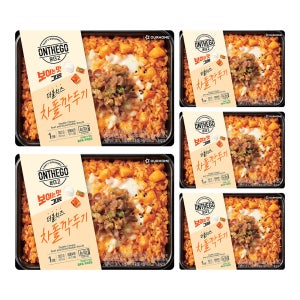아워홈 온더고 더블치즈 차돌 깍두기 300g 5개