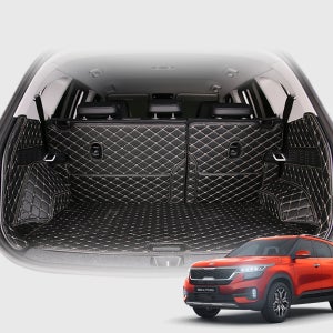 칸 셀토스 트렁크매트 차박매트 스피커 유