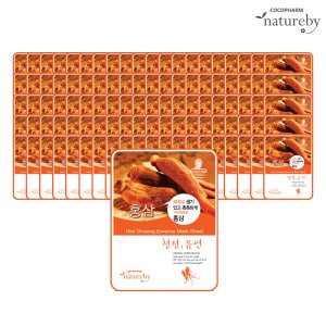 네이처바이 홍삼 에센스 마스크팩 100매