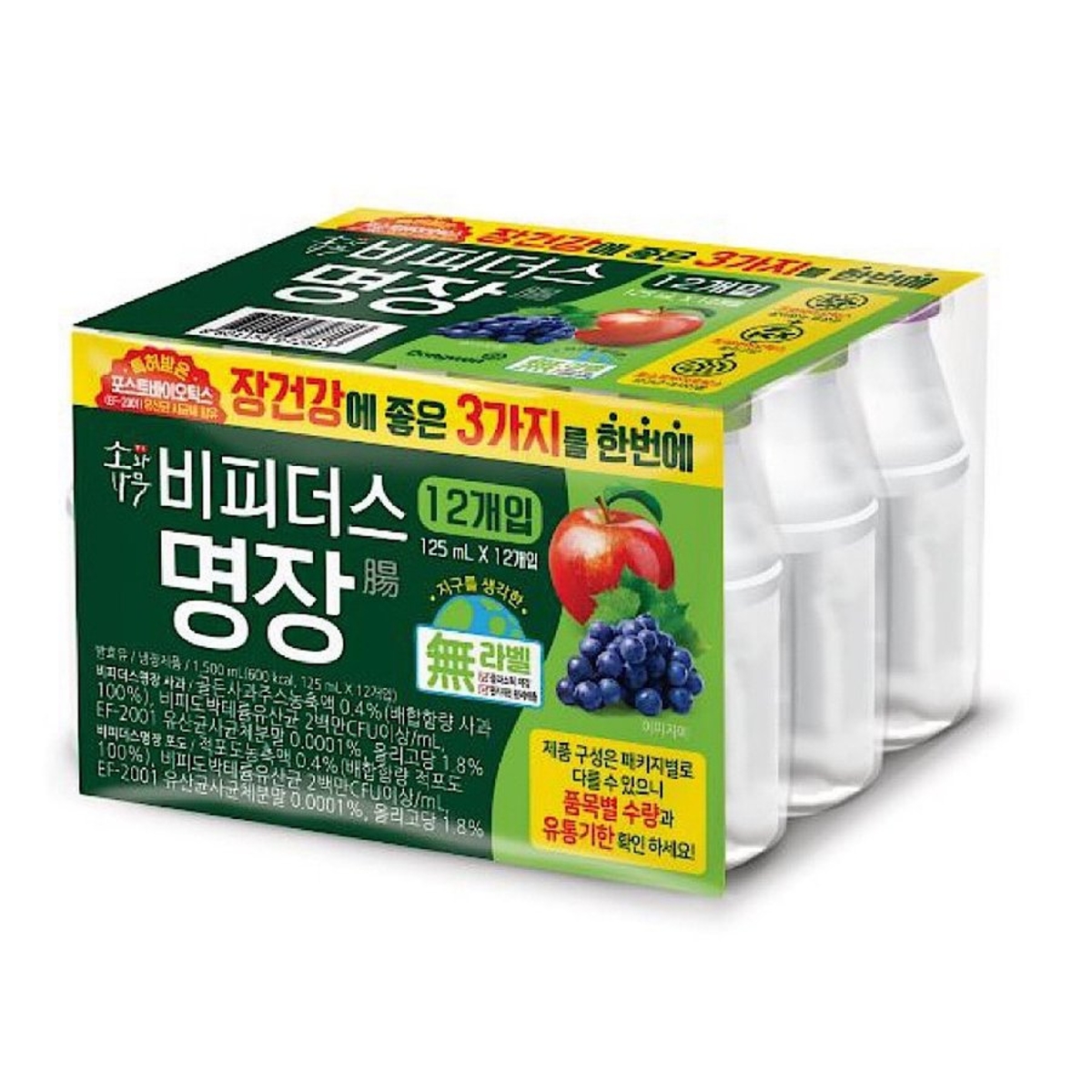 동원 소와나무 <b>비피더스</b> 명장기획 125MLx12