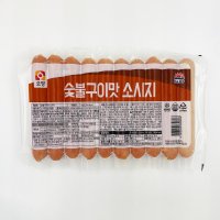 사조오양 숯불갈비맛 소세지 1kg[16개 단위 택배비 부과] 숯불 구이맛 소시지