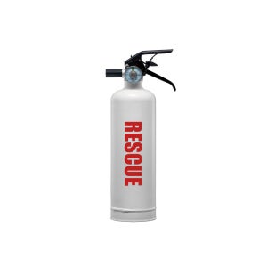 차량용소화기 Z07 레스큐RESCUE 가정용 자동차겸용 ABC분말소화기 거치대포함