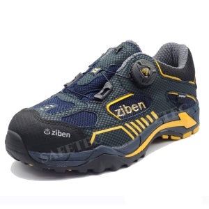 지벤 ZB-163 캐주얼 메쉬 통풍 쿠션 다이얼 경량 안전화 작업화 현장화