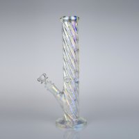 31 cm Twisted Hologram Bong 물담배파이프