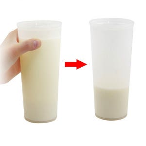 마술용품 우유가사라지는 마술컵 밀크피처
