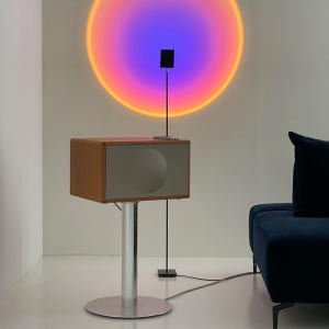 제네바스피커 라지 L 월넛 스탠드포함 - [당일출고]