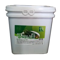 명이나물10kg / 고기와찰떡궁합 명이나물 대용량