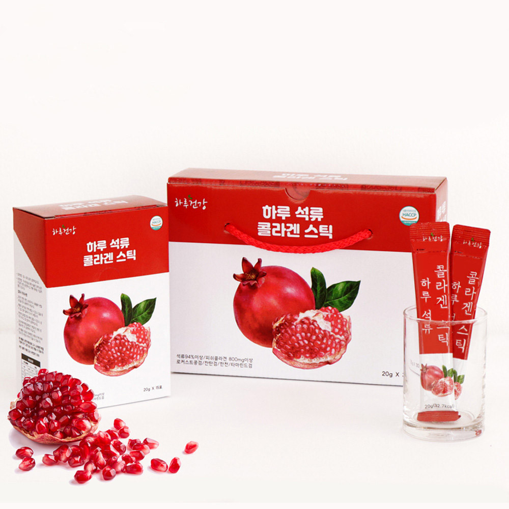 석류 초 저분자 콜라겐 젤리 스틱 20g x30포
