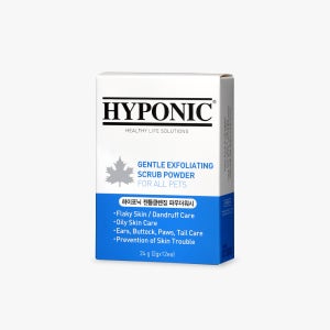 하이포닉 젠틀클렌징 파우더워시 24g (2g X 12개) 강아지 반신욕 입욕제 스파 피부 보습 각질 비듬 세정