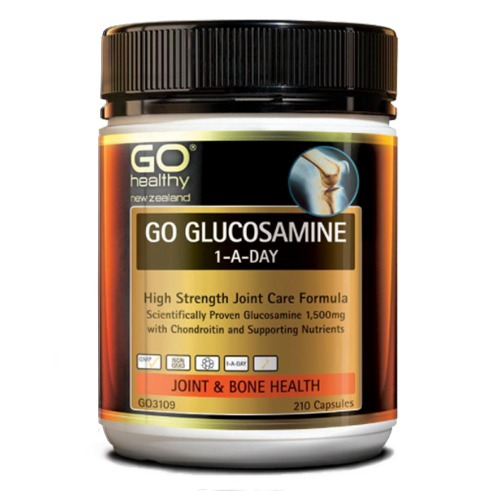 <b>고헬씨</b> 글루코사민 하루1알 210정 <b>염증</b>/관절건강 Go Healthy Go Glucosamine 210Caps