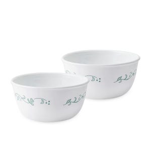 코렐 컨트리커트지 면기소 2P / 접시추천 예쁜 신혼그릇 혼수 집들이선물 플레이팅 식기