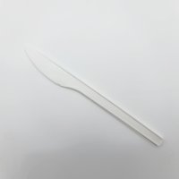 친환경 PLA 생분해 일회용 나이프(백색) 1BOX 1000개