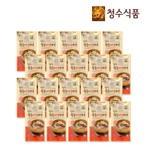 청수 함흥 비빔 냉면 360G 20개 / 40인분 비빔장 포함 대용량 업소용 냉면 재료