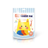 스마투스코리아 치아튼튼 치실 92pX1 국내생산 유아치실 치간칫솔