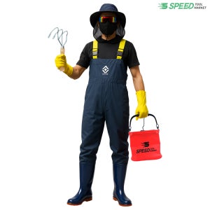 가슴장화 해루질 장비 낚시 신발 웨이더 전신바지 무릎 멜빵 갯벌체험 체스타