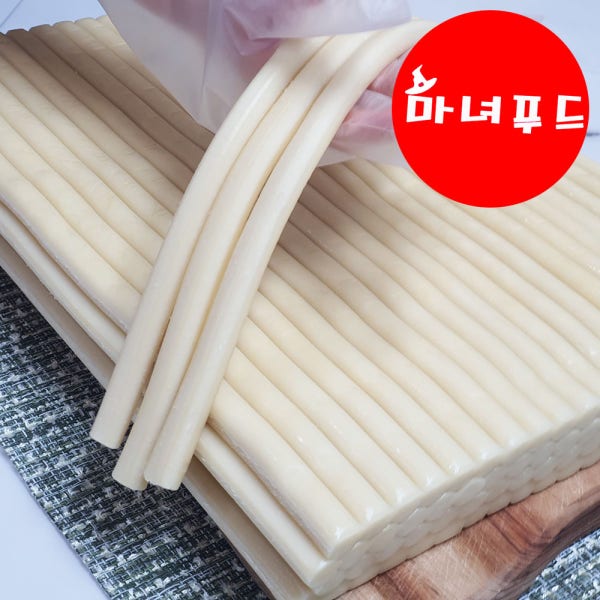 마녀푸드 밀떡 3.7kg 떡볶이떡 대용량 업소용 밀떡볶이 판밀떡