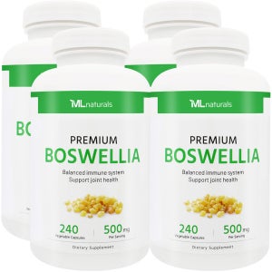 마이라이프내추럴스 보스웰리아 500mg 알약 240캡슐, 4개