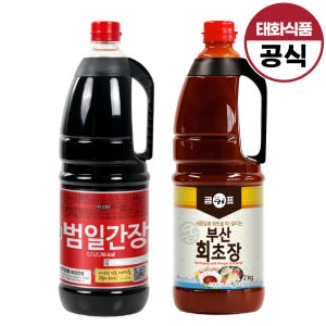 범일간장 + 곰표부산회초장 사시미 회간장 회초장 횟집세트 가정용