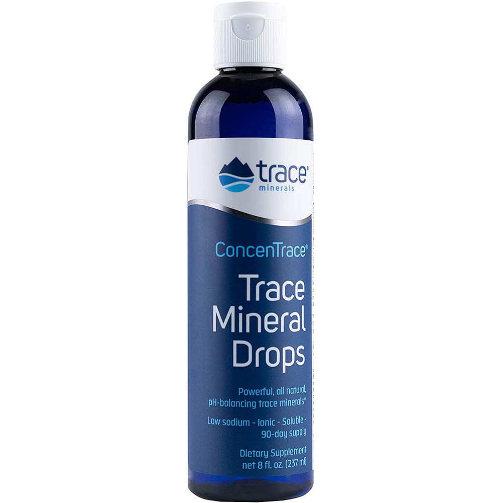 Trace Minerals Research - Concentrace Trace Mineral Drops <b>트레이스 미네랄 드랍</b> 237ml