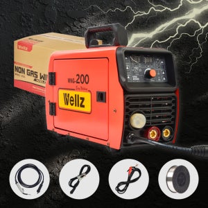 웰즈 논가스용접기 아크 알곤용접기 WNG-200 220V