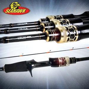 씨호크 썬더블랙 솔리드 632UL-호수별옵션 참돔 타이라바 우럭 광어 외수질 낚시대