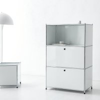 마켓비 심플리 3단 수납장 BC262 화이트