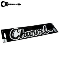 [Charvel] Vinyl Sticker -Black - 샤벨기타 로고 스티커 블랙컬러