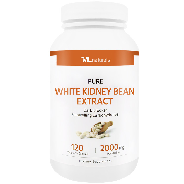 마이라이프 내추럴스 <b>흰 강낭콩 추출물</b> 2000 mg 120 베지캡슐