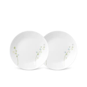 코렐 그린딜라이트 원형소접시 2P / 그릇세트 집들이선물추천 신혼부부 예쁜접시 깔끔한식기