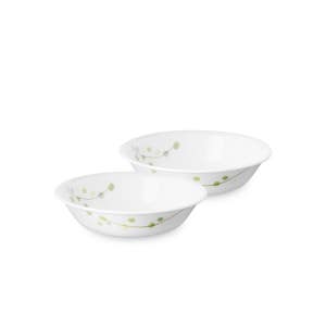 코렐 그린딜라이트 앞접시 2P / 그릇세트 집들이선물추천 신혼부부 예쁜접시 깔끔한식기