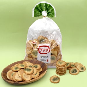 CW 청우 옛날애 김맛전병 250g / 간식 옛날과자 센베이 유과