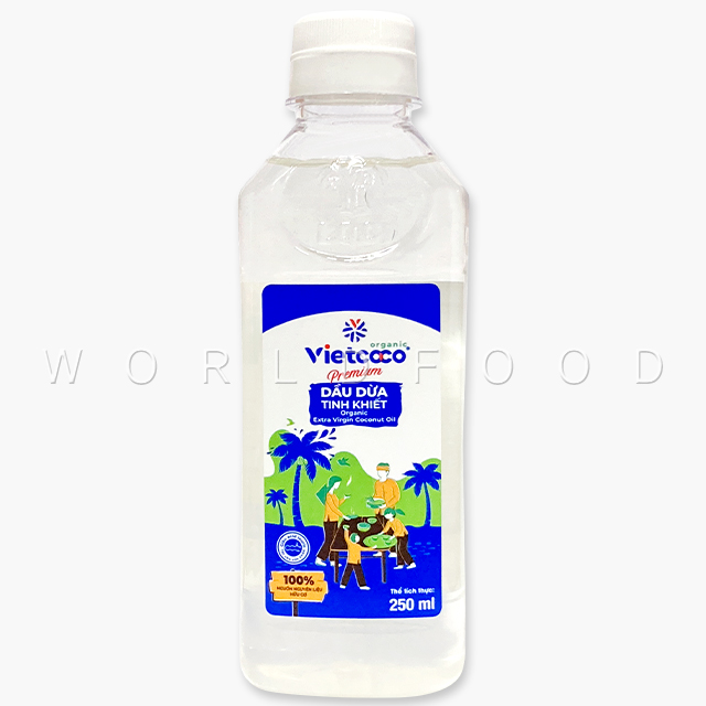 비엣코코 유기농 <b>코코넛오일</b> 250ML VIETCOCO