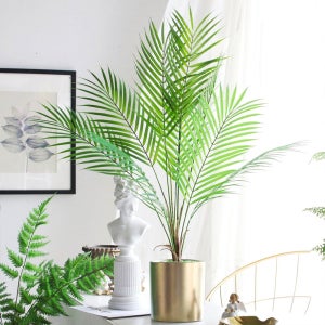 인테리어 조화 나무 대형 유칼립투스 극락조 아레카야자 143cm-TRAY