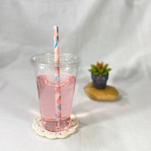 캔디크러쉬 친환경 도자기 빨대 2p