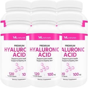마이라이프내추럴스 히알루론산 프리미엄 100mg 알약 120캡슐, 6개