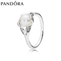 판도라 루미너스 리브 펄 반지(Pandora Luminous Leaves Pearl Ring, 190967P)