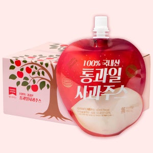 맘스초이스 통과일 사과주스 140mlx40팩