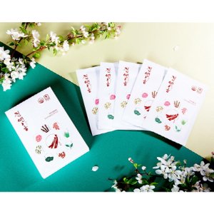 [진안홍삼]홍삼마스크 진연홍마스크팩25gx5매