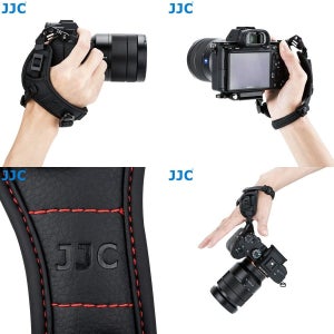 JJC 퀵 릴리즈 카메라 가죽 손목 DSLR 핸드스트랩 HS-ML1M