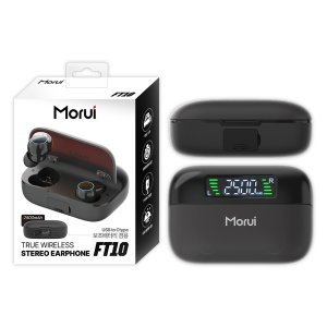 모루이 FT10 블루투스 5.3 이어폰 2500mAh 보조배터리 겸용