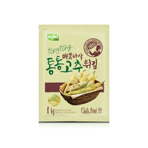 세진에프앤에스 쫄깃바삭 통통 고추 튀김 1kg 10개입/box