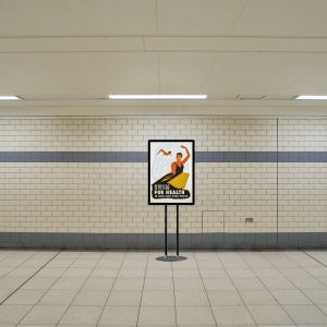 SHEEPZ 쉽지 A2 비조명 포스터스탠드 알루미늄 개폐형 액자 쉽지 메뉴판 광고판 게시판