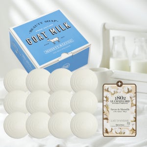 샤워메이트 산양유 비누 90g 오리지널 12개+동키 밀크 비누 100g