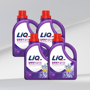 [본사배송] 리큐 얼룩제거 올인원 세탁세제 2.7L용기X4개 일반용