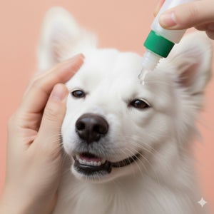 강아지 결막염 안약 눈병 약 눈꼽 눈 세정제