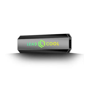 LEADCOOL M.2 SSD 방열판 AUTO RGB (BLACK)-당일출발