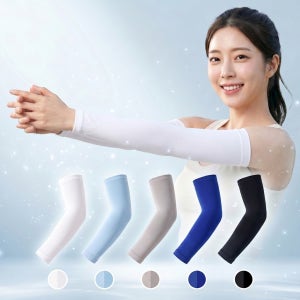 무봉제 손가락 여름 자외선 차단 팔 쿨토시 UV 5가지 색상